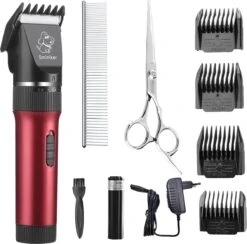 Merkloos Hondentondeuse, Hundeschermaschine / Dog Clippers - Dierenhaartrimmer, Hondentondeuse Kit Hond Verzorging -Huisdierbenodigdheden 1200x1186 7