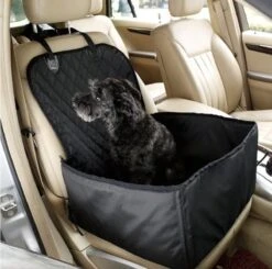 Service96 - Autostoel Hond - Hondenstoel Auto - Hondenmand Auto - Opvouwbaar Autozitje Hond - Hoge Kwaliteit - Reis Kennel - Reis Bench - 50cm X 48cm -Huisdierbenodigdheden 1200x1188 12