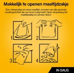 Pedigree Adult In Saus Honden Natvoer - Vier Verschillende Smaken - 80 X 100 Gr -Huisdierbenodigdheden 1200x1189 18