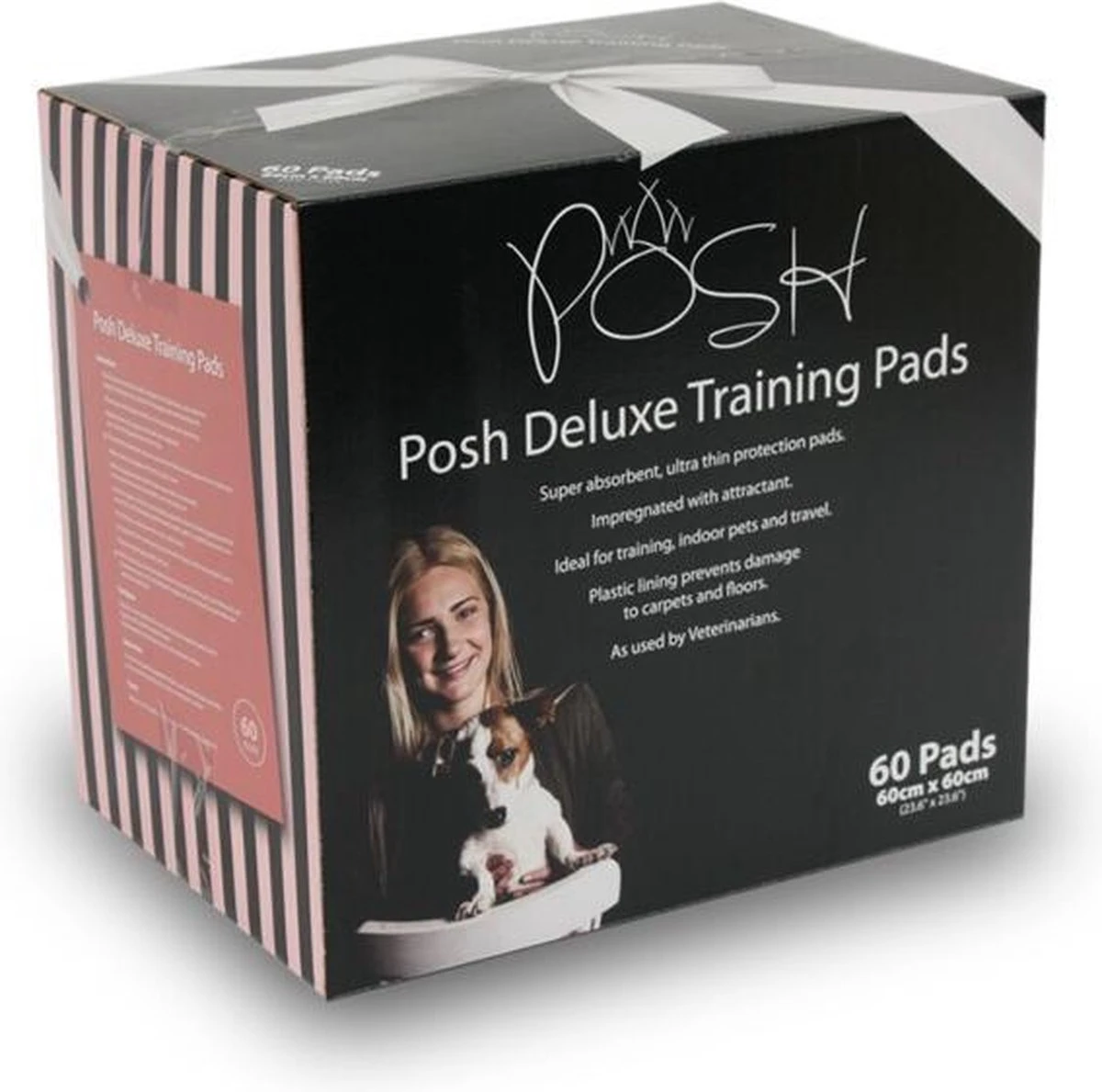 Posh Puppy Training Pads - Zindelijkheidstraining - 60 St. - 60 X 60 Cm 1 Posh Puppy Training Pads - Zindelijkheidstraining - 60 St. - 60 X 60 Cm