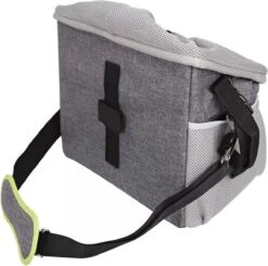 Viervoetjes - Fietsmand Voor Honden - Met HondenRiem - Draagbare Honden Fietsmand - Grijs & Groen 15 Viervoetjes - Fietsmand Voor Honden - Met HondenRiem - Draagbare Honden Fietsmand - Grijs & Groen -Huisdierbenodigdheden 1200x1190 17