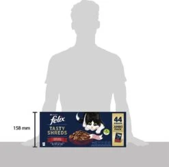 Felix Heerlijke Reepjes Farm Selectie - Katten Natvoer - 44 X 80g -Huisdierbenodigdheden 1200x1190 38