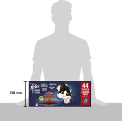 Felix Elke Dag Feest Farm Selectie In Gelei - Katten Natvoer - 44 X 85g -Huisdierbenodigdheden 1200x1190 39