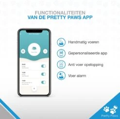 Pretty Paws PP005 Wifi Voerautomaat Zwart - Automatische Voerbak - Slimme Voerautomaat Met App - Instelbaar Voedingsschema - WIFI -Huisdierbenodigdheden 1200x1190 52