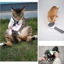 Igoods Kattenborstel - Kattenhaar Verwijderaar - Ontpluizer - Grijs -Huisdierbenodigdheden 1200x1191 2