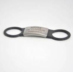 Hondenpenning - ID Penning - ZWART - RVS GROOT Inclusief Graveren -Huisdierbenodigdheden 1200x1191 23