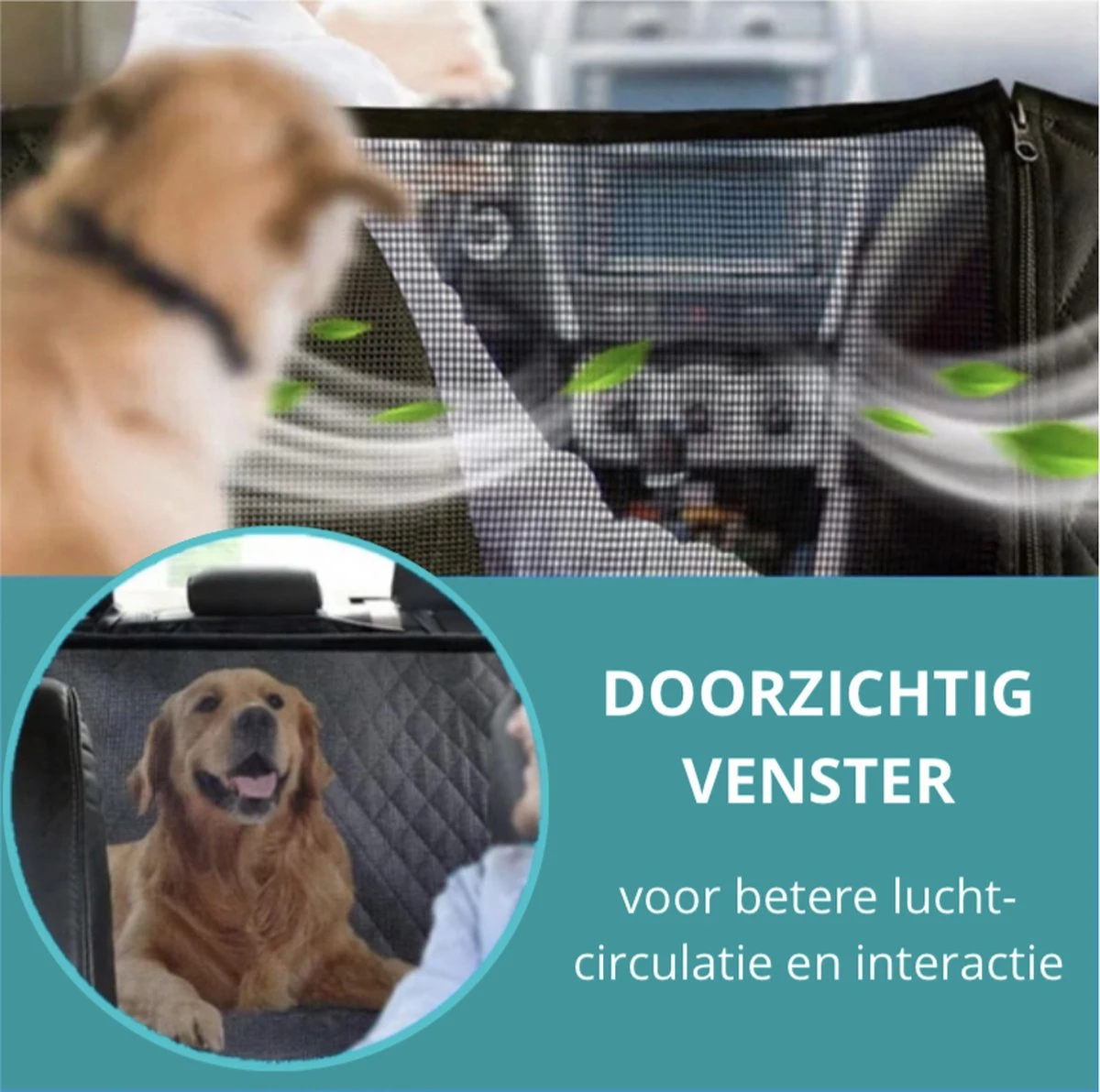 NasGoods Premium Hondendeken Auto Achterbank & Kofferbak - Incl. Hondenspeeltje - Hondenkleed - Hondenmand Auto - Beschermhoes - Waterdicht & Antislip 3 NasGoods Premium Hondendeken Auto Achterbank & Kofferbak - Incl. Hondenspeeltje - Hondenkleed - Hondenmand Auto - Beschermhoes - Waterdicht & Antislip - Afbeelding 3