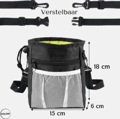 Malony Beloningstasje Voor Honden - Beloningszakje - Poepzakjes Dispenser - Verstelbare Riem - Nylon - Zwart 18 Malony Beloningstasje Voor Honden - Beloningszakje - Poepzakjes Dispenser - Verstelbare Riem - Nylon - Zwart -Huisdierbenodigdheden 1200x1193 24