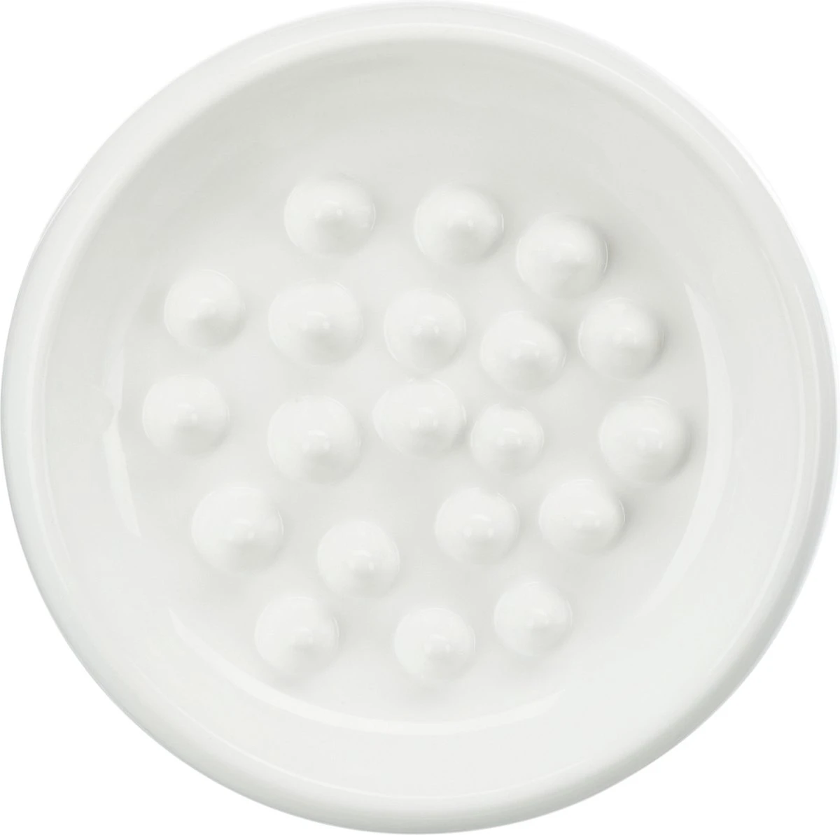 Trixie Slow Feed Voerbak Keramiek Wit 3 Trixie Slow Feed Voerbak Keramiek Wit - Afbeelding 3