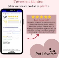 Pet Lovers - Hondentondeuse - Hondentondeuse - Automatische Inhalerende Haren - Dierentondeuse - Hondentrimmer - Hondentondeuse Dikke Vacht - Tondeuse Voor Honden - Hondentondeuse - Draadloos - 2 Opzetkammen - Honden En Katten Tondeuse -Huisdierbenodigdheden 1200x1193 4
