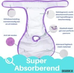 Loopsheidbroekje Hond - Bruin - Maat XL - Voor Grote Honden - Herbruikbaar - Hondenbroekje - Hondenluier - Loopsheid - Ongesteldheid - Voorkomt Ongewenste Zwangerschappen Bij Teefjes - Milieuvriendelijk - Verantwoord - Perfecte Pasvorm -Huisdierbenodigdheden 1200x1195 40