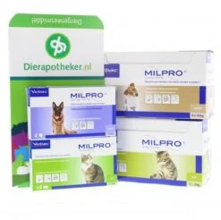 Milpro Ontwormingsmiddel - Grote Kat - 4 Tabletten -Huisdierbenodigdheden 1200x1196 1