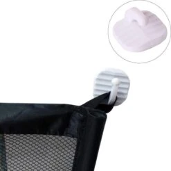 Merkloos ACE Pets – Oprolbaar Hondenrek Voor Binnen - Traphekje Hond Zonder Boren - Veiligheidshek Deurhekje - 180 X 72 Cm - Zwart -Huisdierbenodigdheden 1200x1196 14