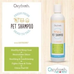 Oxyfresh Pets Hondenshampoo & Kattenshampoo - 237ml - Diervriendelijke Shampoo Voor Honden En Katten Zonder Irriterende Bestanddelen 6 Oxyfresh Pets Hondenshampoo & Kattenshampoo - 237ml - Diervriendelijke Shampoo Voor Honden En Katten Zonder Irriterende Bestanddelen -Huisdierbenodigdheden 1200x1197 1