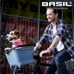 Basil Buddy Hondenfietsmand KF - Voorop - Inclusief Bevestigingssysteem - Blauw -Huisdierbenodigdheden 1200x1197 15