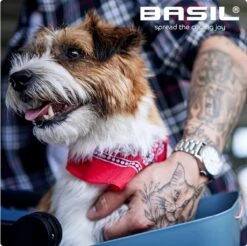 Basil Buddy Hondenfietsmand KF - Voorop - Inclusief Bevestigingssysteem - Blauw -Huisdierbenodigdheden 1200x1197 16