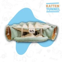 Kattentunnel - Tunnel Kat - Kattenmand - Kattenhuis - Speel Tunnel Kat - Premium -Huisdierbenodigdheden 1200x1197 66