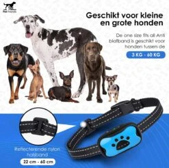 PetFriends Anti Blafband Zonder Schok - Gratis Hondenfluit - USB Oplaadbaar - Anti Blaf Apparaat - Opvoedingshalsband - Voor Grote En Kleine Honden -Huisdierbenodigdheden 1200x1197 8