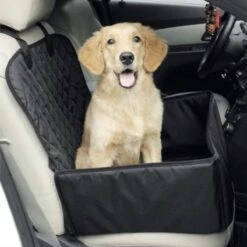 Service96 - Autostoel Hond - Hondenstoel Auto - Hondenmand Auto - Opvouwbaar Autozitje Hond - Hoge Kwaliteit - Reis Kennel - Reis Bench - 50cm X 48cm -Huisdierbenodigdheden 1200x1198 23