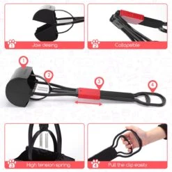 Nobleza 48A1V - Opvouwbare Poepschep Hond - Poop Grabber Scoop - 15.5x13.5x66cm - Zwart 9 Nobleza 48A1V - Opvouwbare Poepschep Hond - Poop Grabber Scoop - 15.5x13.5x66cm - Zwart -Huisdierbenodigdheden 1200x1198 27