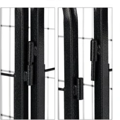 Relaxdays Puppyren - Hondenren - Puppykennel - Konijnenren - Bodem - Metaal - Div. Grootte - M -Huisdierbenodigdheden 1200x1198 30