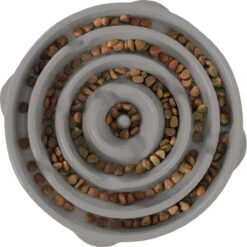 Outward Hound Slo Bowl Fun Feeder Voerbak - Anti Schrok Voerbak - Voerbak Slo-Bowl Mini Drop Teal Lichtblauw - 22X22X5 CM -Huisdierbenodigdheden 1200x1198 34