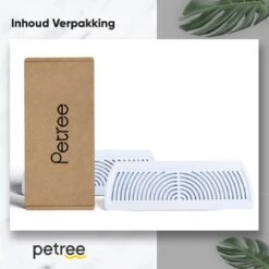 Petree Drinkfontein Filters - Navulling Set 3 Stuks - Reinigingsfilters - 4-laags Filtersysteem -Huisdierbenodigdheden 1200x1198 36