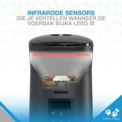 Pretty Paws PP002 Professionele Automatische Voerbak - Instelbaar Voedingsschema - Voerautomaat - Voerbak Kat Automatisch -Huisdierbenodigdheden 1200x1199 53