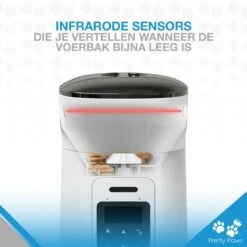 Pretty Paws PP002 Professionele Automatische Voerbak Kat- Stemrecorder - Voerautomaat - Katten Voerbak - Minimalistisch -Huisdierbenodigdheden 1200x1199 61