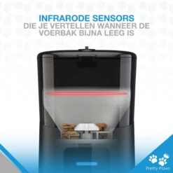 Pretty Paws PP005 Wifi Voerautomaat Zwart - Automatische Voerbak - Slimme Voerautomaat Met App - Instelbaar Voedingsschema - WIFI -Huisdierbenodigdheden 1200x1199 66