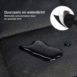 Hondendeken Auto Achterbank - Kofferbak Beschermhoes Hond - Hondenkussen - Hondenmat - Autohoes - Waterdicht & Antislip - Zwart -Huisdierbenodigdheden 1200x1200 1019