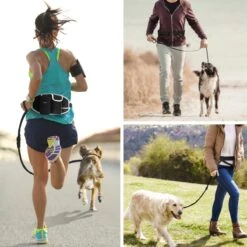 BOTC Looplijn Hond Met Heupriem Voor Hardlopen - Hondenriem - Zwart -Huisdierbenodigdheden 1200x1200 102