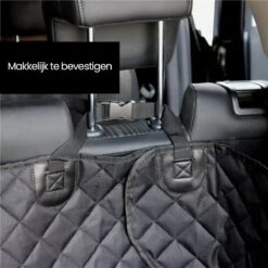Hondendeken Auto Achterbank - Kofferbak Beschermhoes Hond - Hondenkussen - Hondenmat - Autohoes - Waterdicht & Antislip - Zwart -Huisdierbenodigdheden 1200x1200 1020