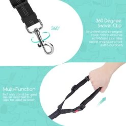 Nobleza Hoofdsteun Gordel - Voor Honden Zwart - 2 Stuks -Huisdierbenodigdheden 1200x1200 1062