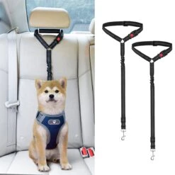 Nobleza Hoofdsteun Gordel - Voor Honden Zwart - 2 Stuks -Huisdierbenodigdheden 1200x1200 1063