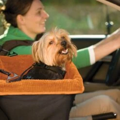 Kurgo - Skybox Booster Seat - Black/Orange - Hondenstoeltje - Hoogzitter Om Naar Buiten Te Kijken -Huisdierbenodigdheden 1200x1200 1076