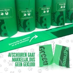 Green Sheep Hondenpoepzakjes Inclusief Poepzakjeshouder Met Zaklamp - 270 Stuks - Milieuvriendelijk - Biologisch Afbreekbaar - Poepzakjes Hond - 33 X 22,5 Cm – Inclusief Poepzakjes Dispenser Met Karabijnhaak En Lamp - Extra Dik -Huisdierbenodigdheden 1200x1200 1086