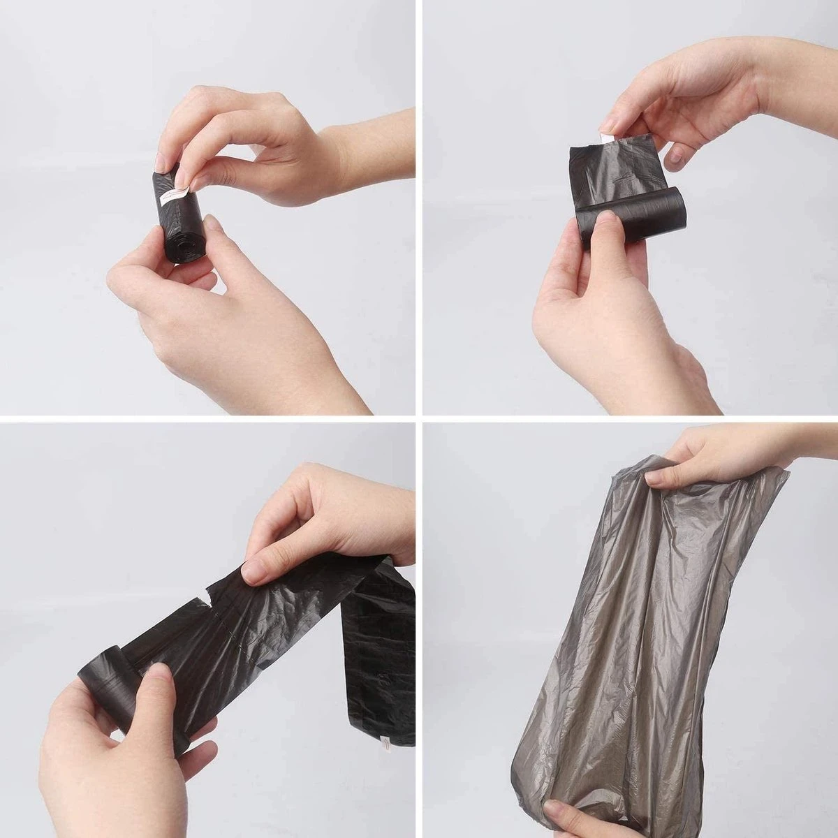 Nobleza KVH Poepzakjes - Hondenpoepzakjes - 1800 Stuks - Zwart - 120 Rollen 2 Nobleza KVH Poepzakjes - Hondenpoepzakjes - 1800 Stuks - Zwart - 120 Rollen - Afbeelding 2