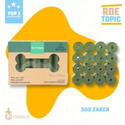 Rde Topic 100% Biologisch Afbreekbare Hondenpoepzakjes 300 Stuks Met Heerlijke Geur -Huisdierbenodigdheden 1200x1200 1110