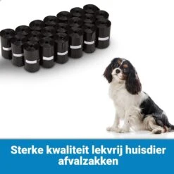 Merkloos Hondenpoepzakjes - Poepzakjes Hond - 60 Stuks - Poepzakjes Biologisch Afbreekbaar - 4 Rollen - Professor Q -Huisdierbenodigdheden 1200x1200 1129