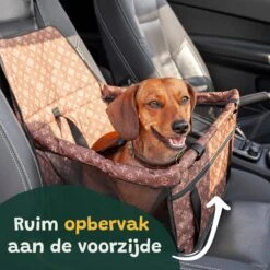 Luxe Autostoel Hond – Opvouwbare Hondenmand Auto – Reisbench Hond – Automand Hond -Hondenstoel Designer -Huisdierbenodigdheden 1200x1200 1177