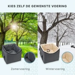Autostoel Hond - Hondenmand Auto - Automand - Autozitje Lookout - Opvouwbaar - Voor Kleine Hondenrassen -Huisdierbenodigdheden 1200x1200 1187