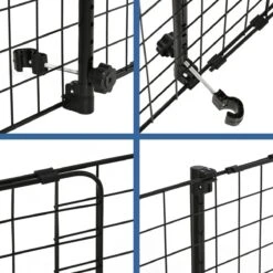 Zenzee - Hondenrek Auto - Hondenrek - Autorek Hond - Bagagerek - Verstelbaar- B91-145cm/H30 Cm- Zwart -Huisdierbenodigdheden 1200x1200 1208