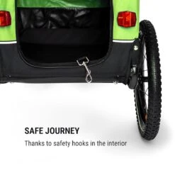 Klarfit Corgi 2-in-1 Hondenaanhanger & Hondenbuggy - Hondenfietskar Geschikt Voor Alle Fietsen Met 26-28" Banden - Voor Kleine Tot Middelgrote Honden -Huisdierbenodigdheden 1200x1200 1254