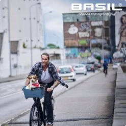 Basil Buddy Hondenfietsmand KF - Voorop - Inclusief Bevestigingssysteem - Blauw -Huisdierbenodigdheden 1200x1200 1293