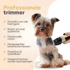 Woodoro Professionele 2-in-1 Hondentondeuse Voor Dikke Vacht – Draadloze Honden Tondeuse & Hondentrimmer – Stille Tondeuse Katten & Honden Trimset -Huisdierbenodigdheden 1200x1200 134