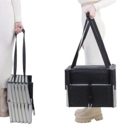 Hondentrap Auto Voor Grote En Kleine Honden PRIORPET - Oplichtende Markering - Opvouwbare Autotrap Voor Stijve Gewrichten - Hondenloopplank Geschikt Voor Alle Auto's - Antislip - 6 Treden -Huisdierbenodigdheden 1200x1200 1341