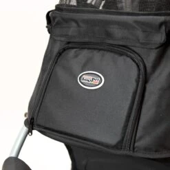 InnoPet Comfort AIR ECO - Hondenbuggy - Zwart/Zilvergrijs - 87x50x102cm -Huisdierbenodigdheden 1200x1200 1400