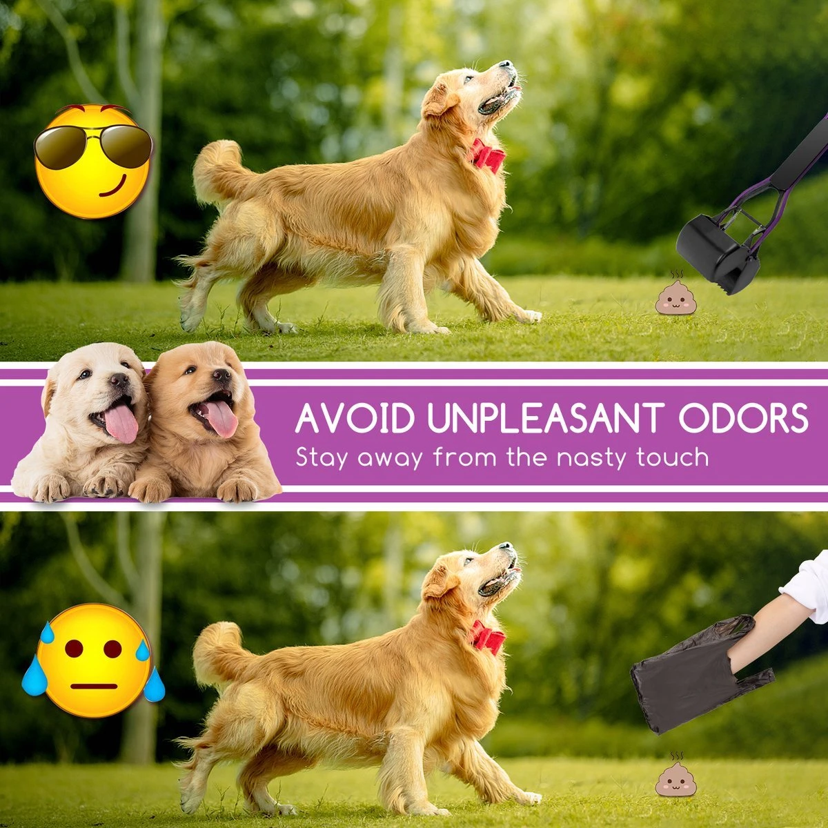 Nobleza Poepschep Hond - Poepgrijper - Poepschepper - Poepgrijper - Hondenpoepschep - Maat S 5 Nobleza Poepschep Hond - Poepgrijper - Poepschepper - Poepgrijper - Hondenpoepschep - Maat S - Afbeelding 5