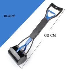 Hondenpoepschep – Poepschep – Poepgrijper - Poepschepper Voor Honden – Blauw - 60CM -Huisdierbenodigdheden 1200x1200 1414